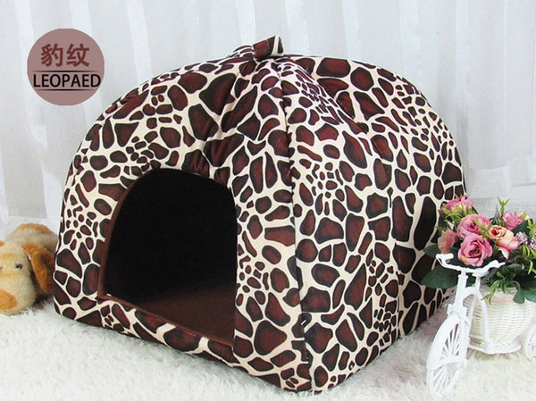 Cute Soft Strawberry Pet Bed