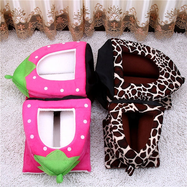 Cute Soft Strawberry Pet Bed